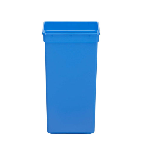 15 l blauer Kunststoff-Recyclingeimer 