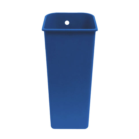 20 l blauer Kunststoff-Recyclingeimer 